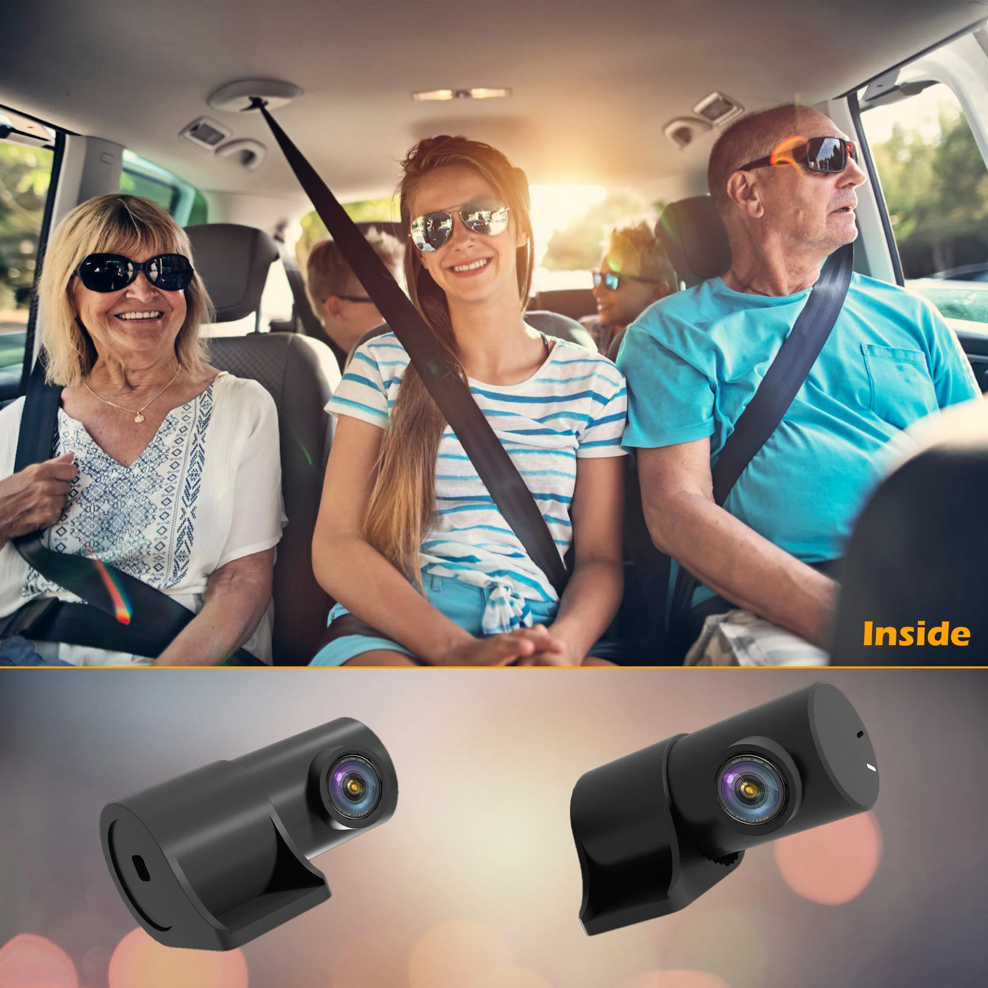 Redtiger In-Car 1080P Rear Back Up Camera For F7N/F17/F9 - Image 6